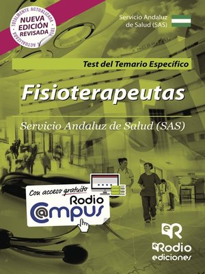 cover image of Fisioterapeutas. Servicio Andaluz de Salud (SAS). Test del Temario Específico